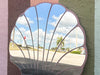 Pink Clam Shell Mirror