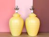 Pair of Happy Yellow Lamps