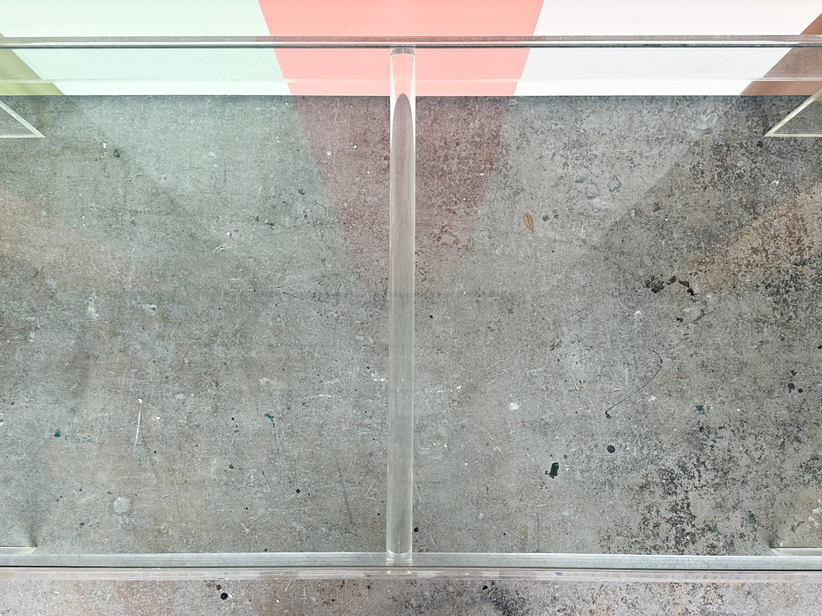 Lucite Coffee Table