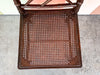 Chippendale Faux Bamboo and Cane Side Chair