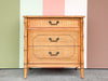 Oversized Faux Bamboo NIghtstand
