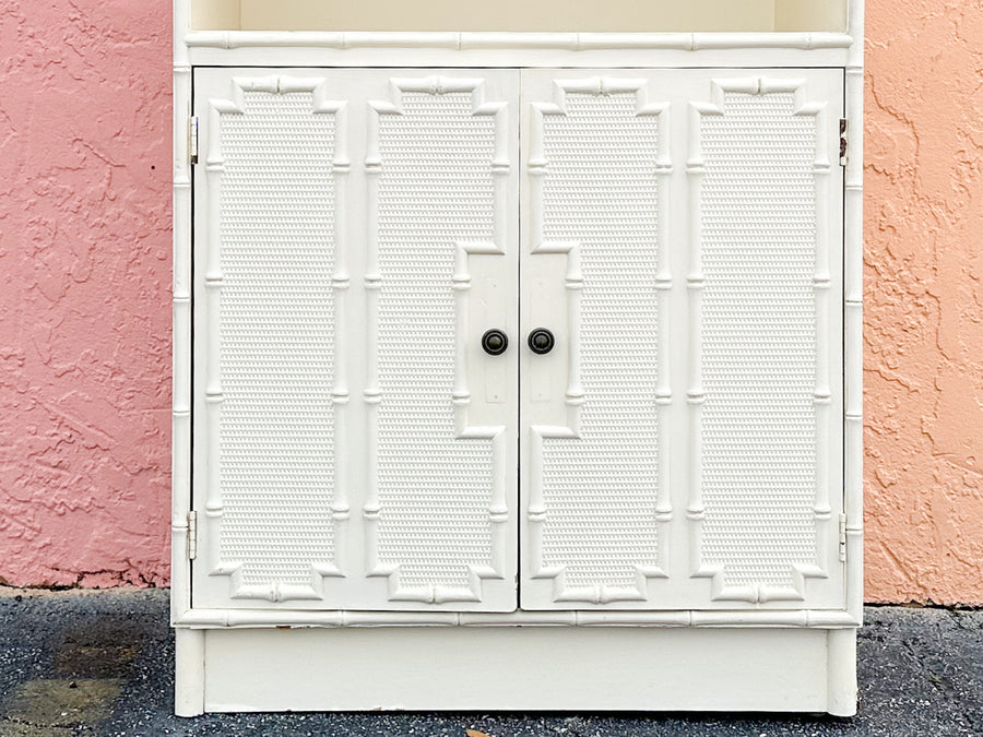 Palm Beach Faux Bamboo Cabinet