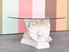 Shell Chic Plaster Coffee Table