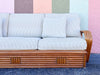 Old Florida Rattan Sofa