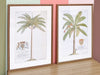 Pair of Palm Tree Prints