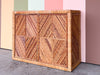 Pencil Reed Rattan Cabinet