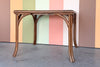 Lattice Rattan Game Table Set