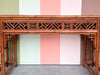 West Indies Style Rattan Console