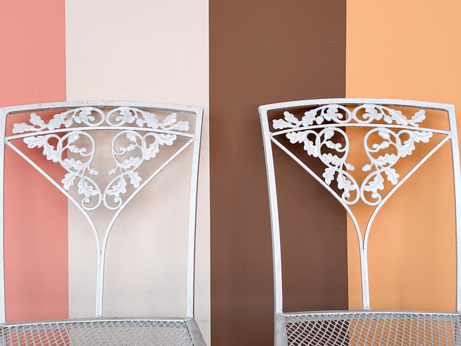1950s Russell Woodard Wrought Iron Dining Set