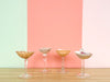 Set of Four Shell Chic Coupes