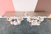 Pair of Large Shell Chic Wall Shelves