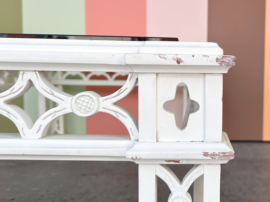 Large Regency Fretwork Coffee Table