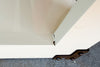 Campaign Style Lacquer and Brass Coffee Table