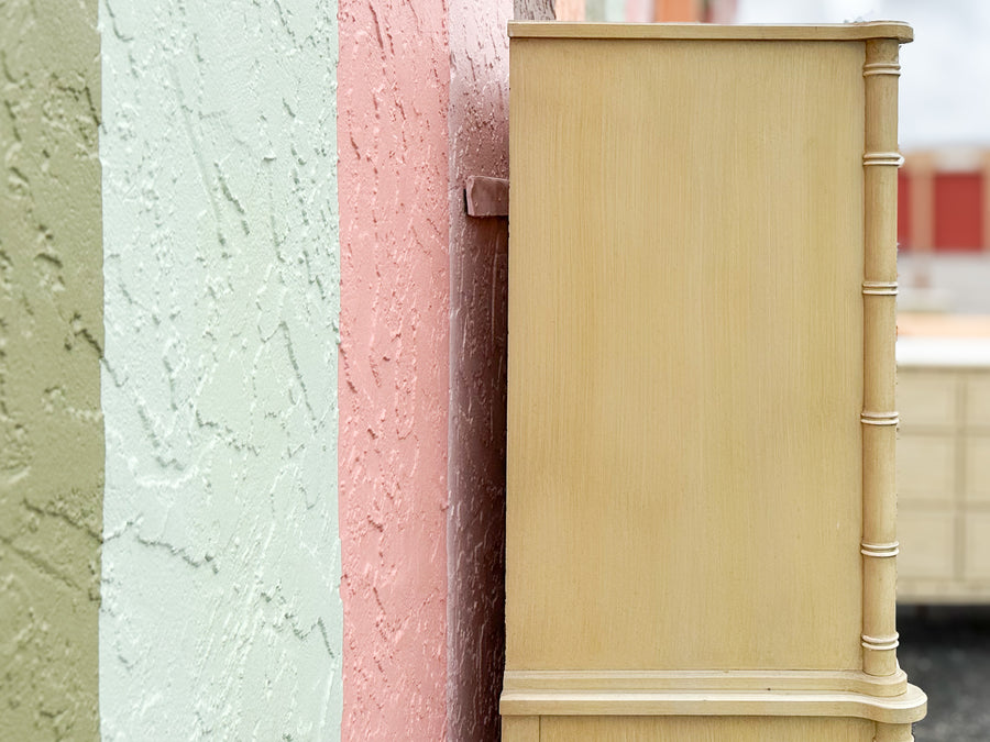 Henry Link Faux Bamboo Armoire