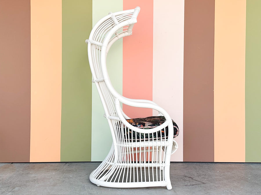 Fab Hooded Rattan Chair