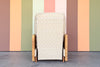 Coastal Chic Rattan Wrapped Reclining Lounge Chair