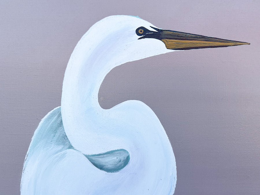 Old Florida Heron Original Art