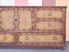 Handsome Drexel Faux Bamboo Credenza