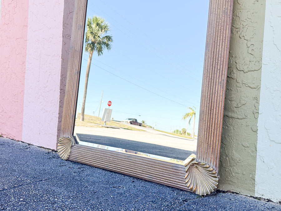 Regency Chic Shell Mirror