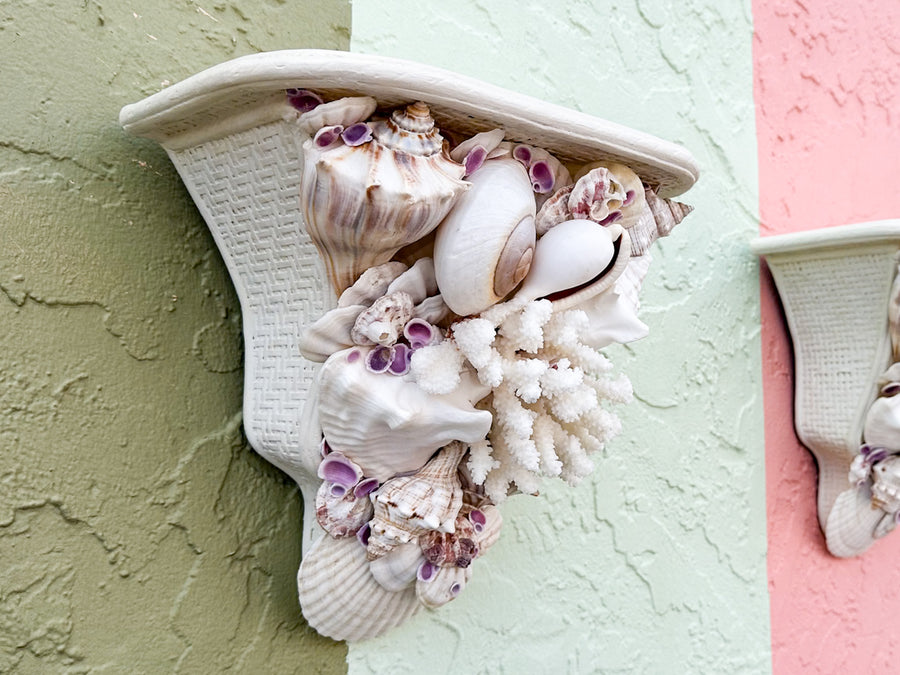 Shell Chic Wall Shelves