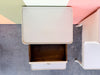 Pair of Wood and Marble French Provencial Side Tables