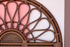 West Indies Style Rattan Arch Mirror
