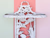Palm Beach Style Wrought Iron Umbrella Stand