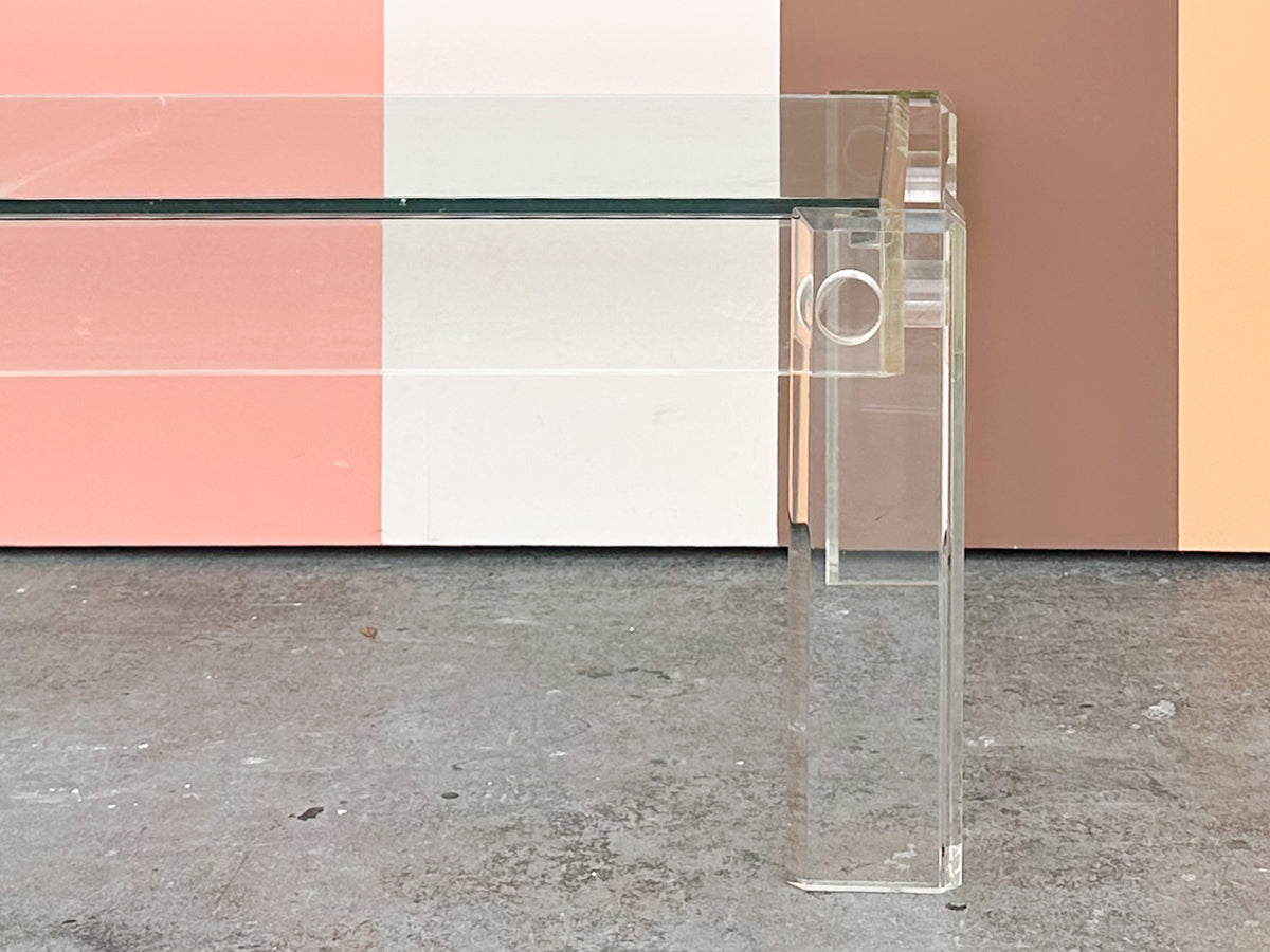 Lucite Coffee Table