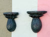 Pair of Pineapple Wall Shelves
