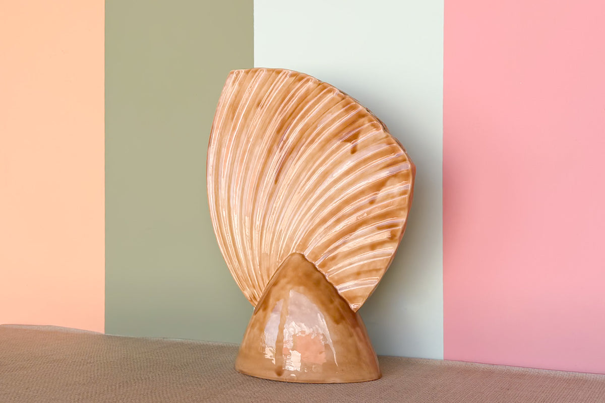 MCM Shell Vase