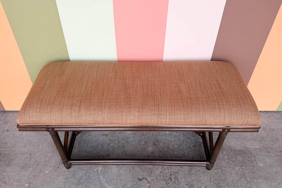 Handsome Rattan Bench