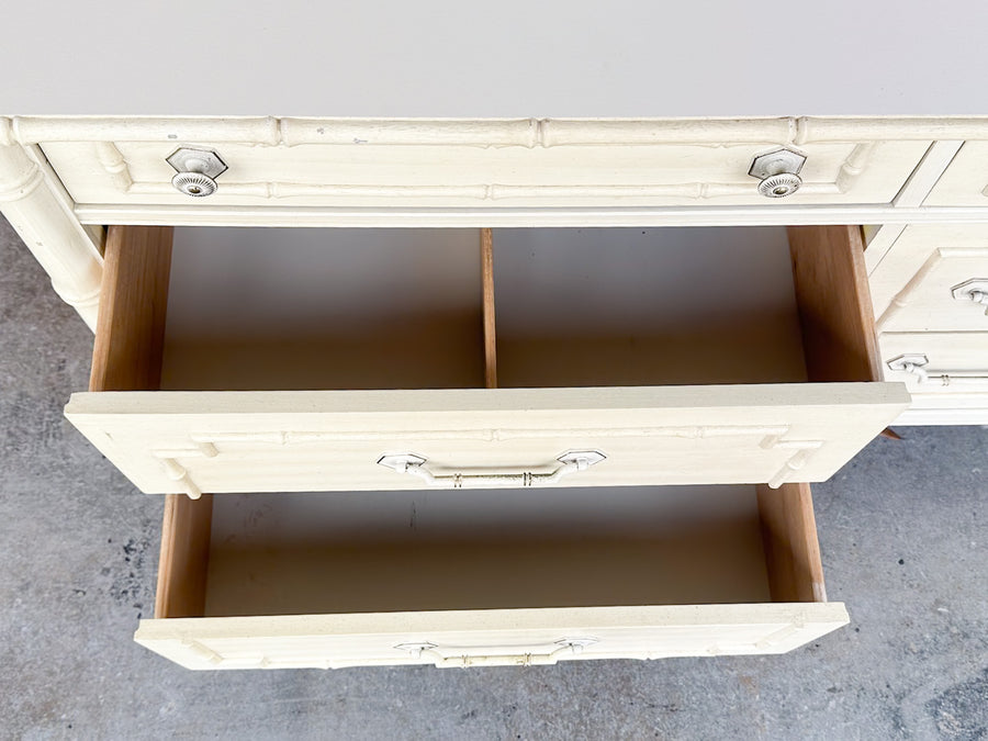 Thomasville Faux Bamboo Dresser
