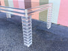 Fab Glam Lucite Stacked Dining Table