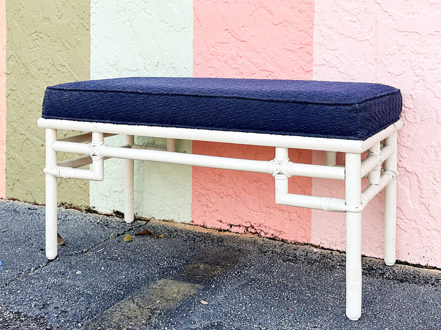 Ficks Reed Rattan Bench