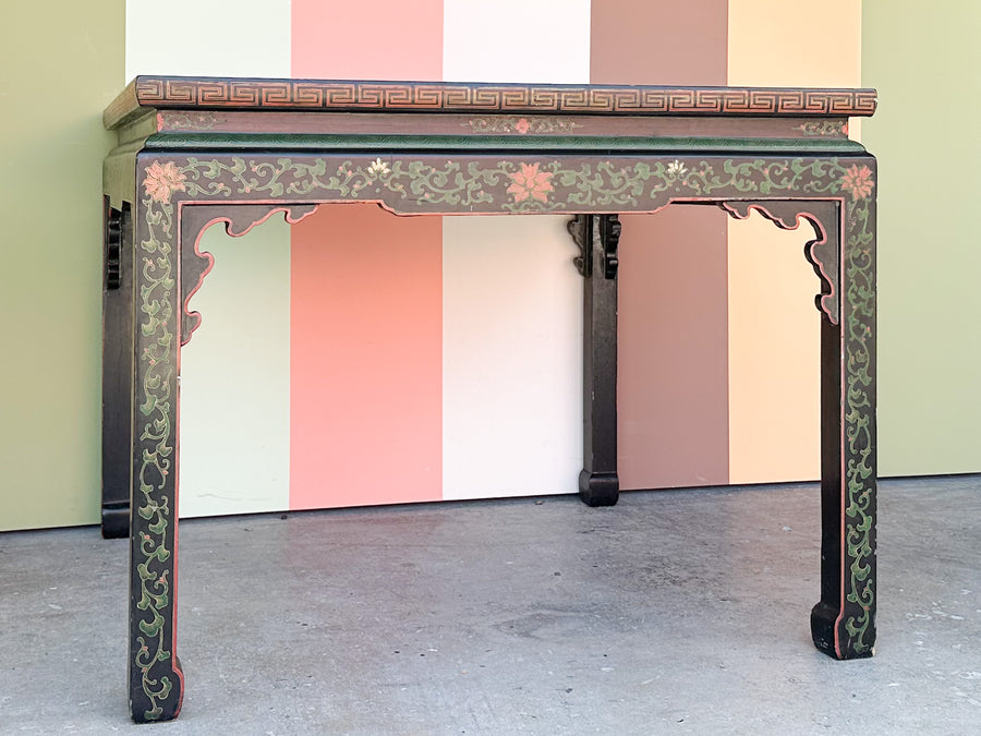 Ming Style Hand Painted Mahjong Table