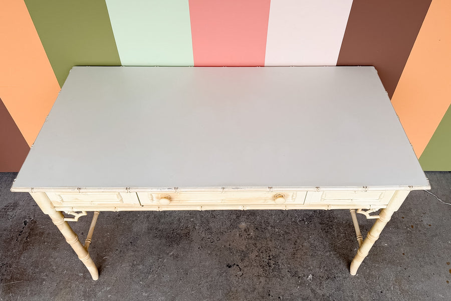 Thomasville Faux Bamboo Desk