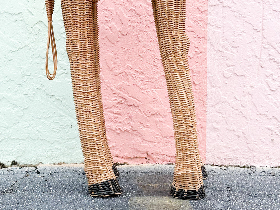 Sweet Wicker Giraffe