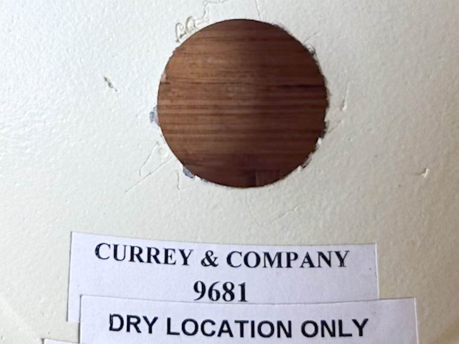 Currey and Company Shell Chandelier