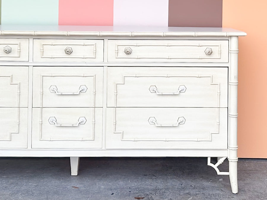 Thomasville Faux Bamboo Dresser
