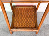 Island Chic Folding Rattan Etagere