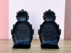 Pair of Pineapple Bookends