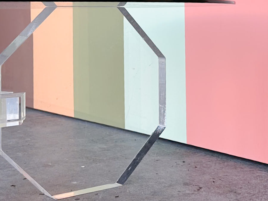 MCM Lucite Coffee Table