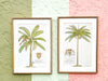 Pair of Palm Tree Prints