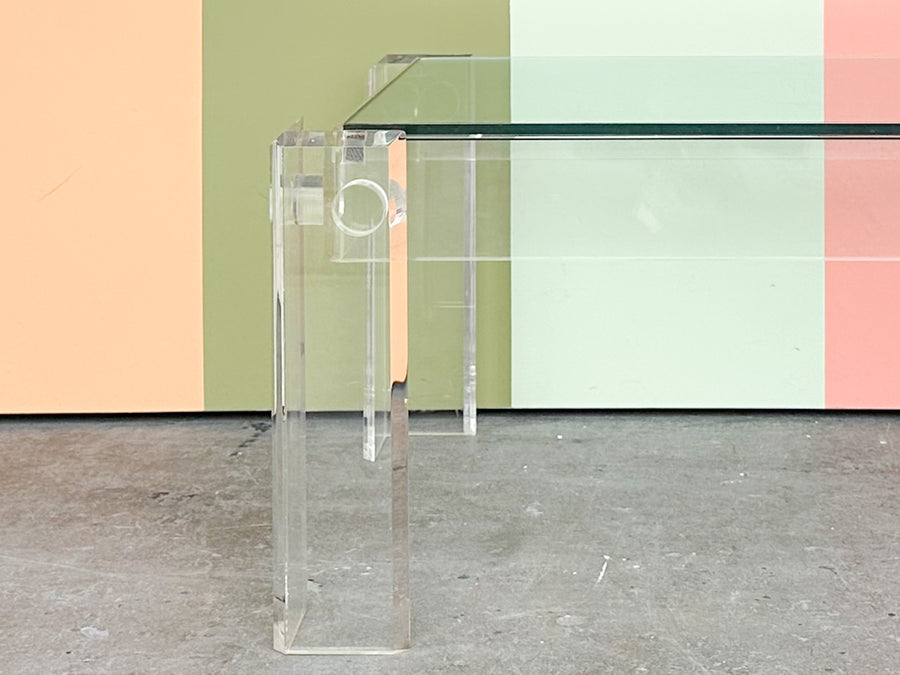 Lucite Coffee Table