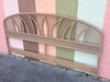 Palm Leaf Rattan King Headboard