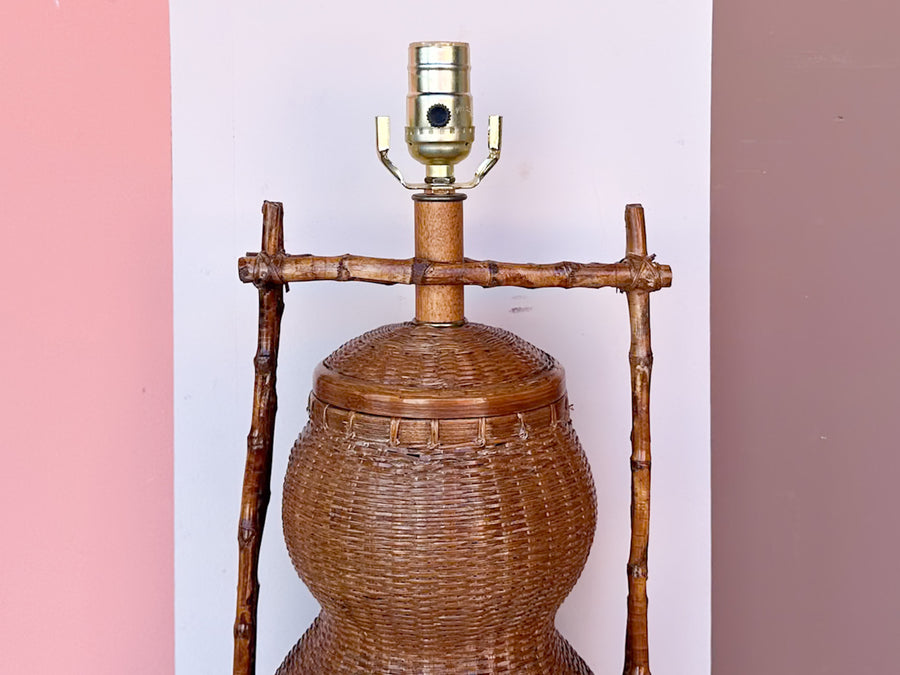 Island Style Rattan Lamp