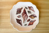 Trio of Shell Chic Decoupage Plates