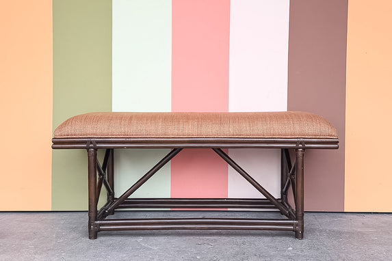 Handsome Rattan Bench