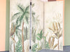 Three Panel Tropical Palm Art