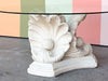 Shell Chic Plaster Coffee Table